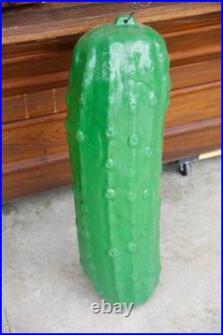 Vintage 1960's Heinz Dill Pickle Advertising Sign Grocery Store Display 40 Vintage 1960's Heinz Dill Pickle Advertising Sign Grocery Store Display 40