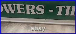 Vintage 1960's Snapper Dealer Mowers Tillers Metal Sign 32X12