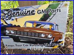 Vintage 1961 Gm Parts Porcelain Dealership Sign G Hawaii Super Nice Sign 15 X 10 Vintage 1961 Gm Parts Porcelain Dealership Sign G Hawaii Super Nice Sign 15 X 10