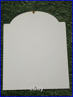 Vintage 1970's My Tool Rules Porcelain Garage Sign 12 X 9 1/2