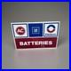 Vintage-1970-s-Original-Embossed-GM-AC-Delco-Batteries-Sign-Metal-36-X-24-01-fvk