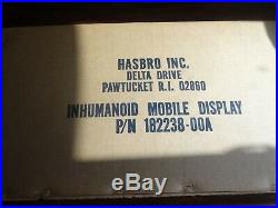 Vintage 1986 Hasbro Inhumanoids Advertising 38 Mobile Toy Store Display sign
