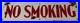 Vintage-20-X-6-Porcelain-2-Sided-No-Smoking-Sign-White-With-Red-Letters-01-vqyr