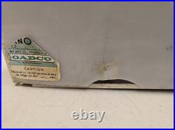 Vintage 24 AC Fire Ring Spark Plugs Lighted Clock Hanging Sign READ