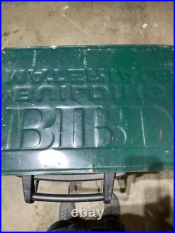 Vintage 29 Original SST Embossed We Sell Bird Building Materials Tin Sign Vintage 29 Original SST Embossed We Sell Bird Building Materials Tin Sign