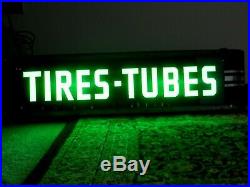 Vintage 30's-40's Tires-tubeslighted Signneon Productsmotorcyclecarbicycle