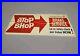 Vintage-48x20-United-Delco-Brake-Service-Advertising-Poster-Shop-Sign-NOS-01-xbma