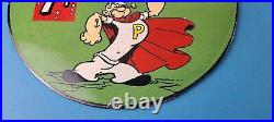 Vintage 7 Up Soda Sign Advertisement Piggly General Store Porcelain Gas Sign