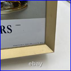 Vintage 70's Olympia Beer Metal Advertising Sign 13 x 8.5 Rare Clean Price