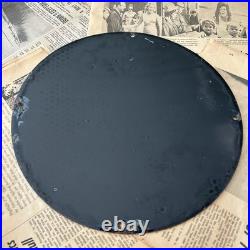 Vintage 7up Soda Beverage Pin-up Advertisement 12 Inch Porcelain Enamel Sign