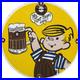 Vintage-A-W-M-m-m-Good-Porcelain-Sign-Dennis-The-Menace-Root-Beer-Float-01-lci