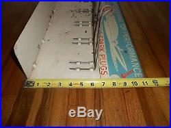 Vintage AC Marine Spark Plugs Advertising STORE Display Rack Boat OUTBOARD SIGN