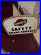 Vintage-AMMCO-BRAKE-SERVICE-GAS-OIL-STATION-Masonite-ADVERTISING-SIGN-01-eirq