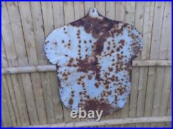 Vintage Acorn Stoves and Heaters Metal Porcelain/ Enamel Sign