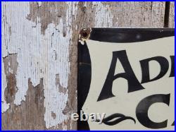 Vintage Adirondack Porcelain Sign Old Cabins For Rent Hotel Inn New York State Vintage Adirondack Porcelain Sign Old Cabins For Rent Hotel Inn New York State