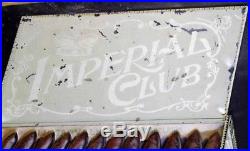 Vintage Advertising Imperial Club 5cts Cigar Sign