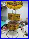 Vintage-Advertising-Pennzoil-Metal-GAS-Oil-Can-Display-Rack-2-SIDED-with-oil-can-01-gy