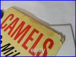 Vintage Advertising Sign-1940's Camel Cigarettes Standee Sign-vintage Tobacciana