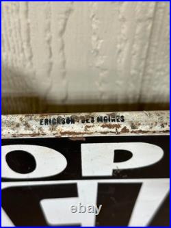 Vintage Advertising sign Pacific Hotel Jefferson City, Mo original collectible