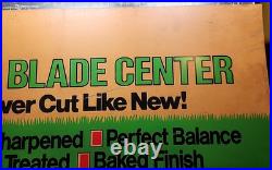 Vintage Aladdin Replacement Blade Center Advertising Sign 36 x 12 Orbex Inc