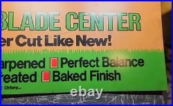Vintage Aladdin Replacement Blade Center Advertising Sign 36 x 12 Orbex Inc
