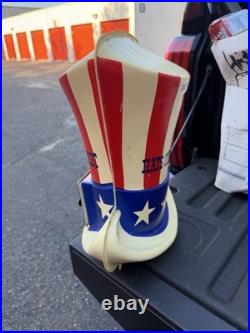 Vintage American Oil Company Gas Pump Topper Hats Off To The Past Sweepstakes