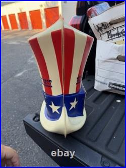 Vintage American Oil Company Gas Pump Topper Hats Off To The Past Sweepstakes