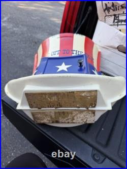 Vintage American Oil Company Gas Pump Topper Hats Off To The Past Sweepstakes