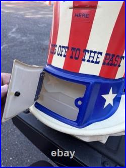 Vintage American Oil Company Gas Pump Topper Hats Off To The Past Sweepstakes