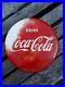 Vintage-Antique-16-Coca-Cola-Button-Sign-Coke-Sign-A-M-2-51-01-hqfg