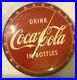 Vintage-Antique-Coca-Cola-Round-Metal-Thermometer-Sign-12-Diameter-01-hcy