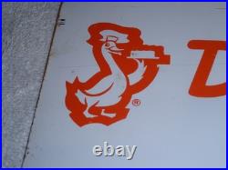 Vintage Antique Original Drake's Favorite Fresh Cakes? +duck 13.5 Metal Sign