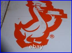 Vintage Antique Original Drake's Favorite Fresh Cakes? +duck 13.5 Metal Sign