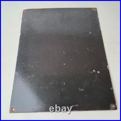 Vintage Apple Computers Sign Authorized Dealer Service Gas Porcelain Sign