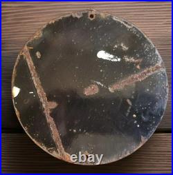 Vintage Area Office Porcelain Sign Bureaus Of Sport Fisheries An Wildlife Refuge