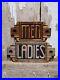 Vintage-Art-Deco-Restroom-Sign-Mens-Ladies-Cast-Iron-Bar-Restaurant-Toilet-Gas-01-eug