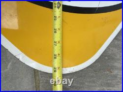 Vintage Arvin Muffler Shop Auto Original Double Sided Sign Large 29 x 29 Stout