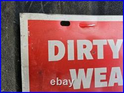 Vintage Atlantic Imperial Motor Oil AC Delco Oil Filter Tin Tacker Sign