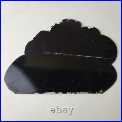 Vintage Barbie Mattel Toys Sign Porcelain Advertisement Store Gas Pump Sign