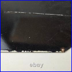 Vintage Barbie Mattel Toys Sign Porcelain Advertisement Store Gas Pump Sign