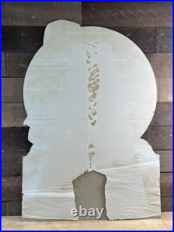 Vintage Bickmore Easy Shave Cream Cardboard Advertising Sign