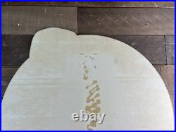 Vintage Bickmore Easy Shave Cream Cardboard Advertising Sign