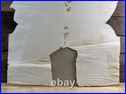 Vintage Bickmore Easy Shave Cream Cardboard Advertising Sign