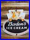 Vintage-Bordens-Porcelain-Sign-Old-Diecut-Dairy-Farm-Milk-Ice-Cream-Daisy-Cow-01-ucp