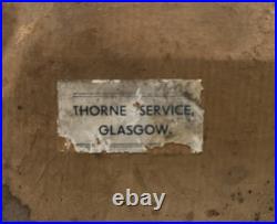 Vintage Britelite Oil Porcelain Enamel Sign From Glassgow 14.5 X 10 Ex Cond