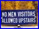 Vintage-Brothel-Porcelain-Sign-Old-Hotel-No-Men-Allowed-Upstairs-Sailor-Navy-USA-01-il