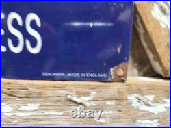 Vintage Brothel Porcelain Sign Rare Old Gentelmens Club Bar House London England