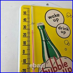 Vintage Bubble Up Porcelain Sign Soda Gas Pump Ad Thermometer Sign Vintage Bubble Up Porcelain Sign Soda Gas Pump Ad Thermometer Sign