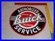 Vintage-Buick-Valve-In-Head-Authorized-Service-Porcelain-Metal-Gasoline-Oil-Sign-01-vl