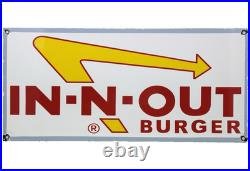 Vintage Burger King Porcelain Sign Fast Food Gas Station Pepsi Dew Mcdonalds